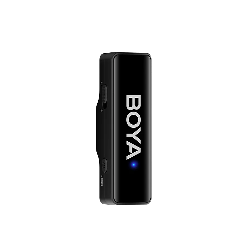 “BOYA BOYALINK 2 3-in-1 Wireless Microphone System for Cameras, Mobile & PC – 300 m Range, Noise Cancellation”