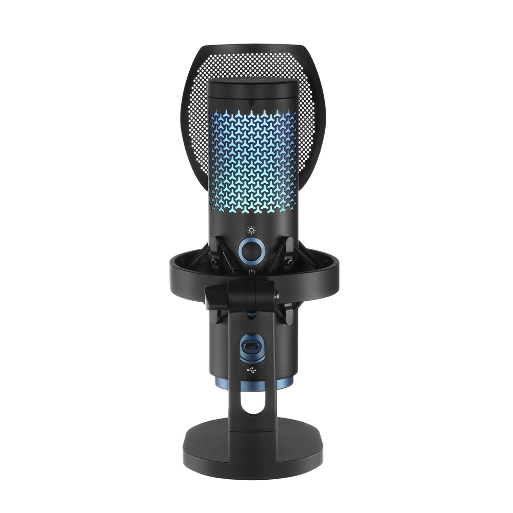 BOYA K5 Wireless USB Mic – Dual Mode Wired/Wireless, RGB Lighting, AI Noise Cancellation, Tap-to-Mute