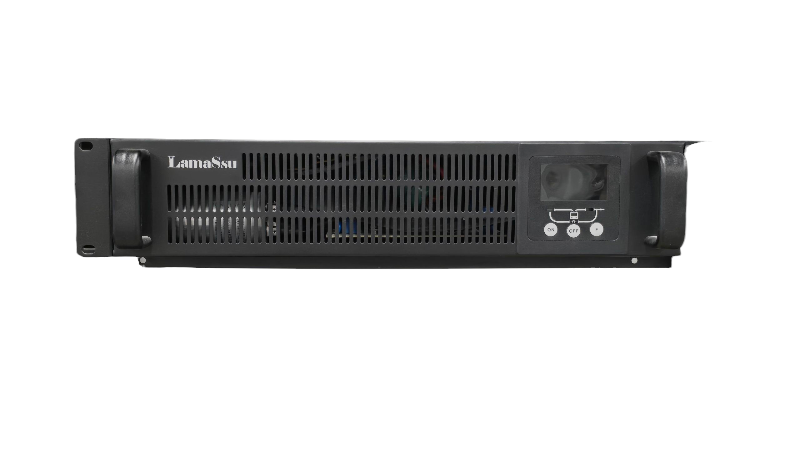 Lamassu RC Series High Frequency Online UPS 3KVA – 1Ph In/Out, Rackmount, 0ms Transfer Time, Smart Monitoring