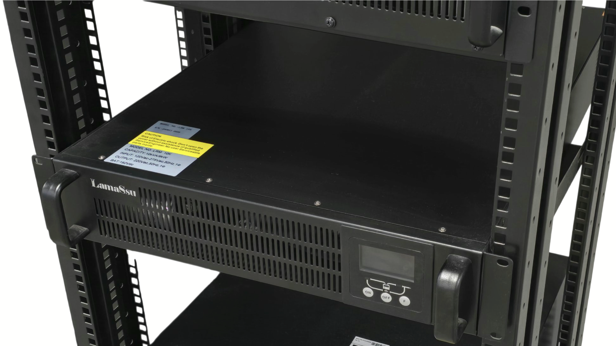 Lamassu RC Series Online UPS 10KVA, 1Ph Input / 1Ph Output, Rack Mount, Zero Transfer Time, Smart Monitoring