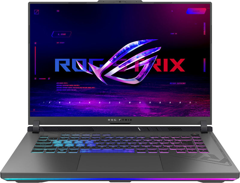 ASUS ROG Strix G16 G614JVR-N3296 لاب توب 16 بوصة FHD+ 165 هرتز - Core i9-14900HX - 16 جيجا رام - 1 تيرابايت SSD - RTX 4060 8 جيجا - WIN 10 PRO K