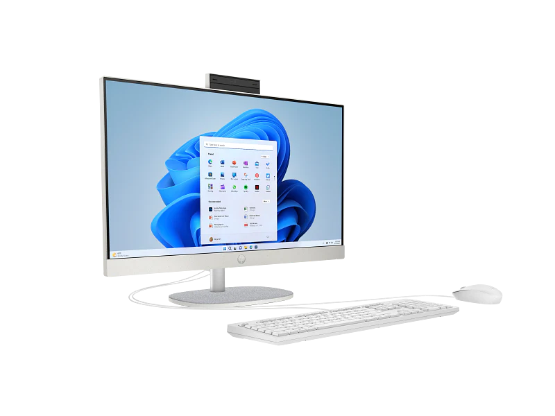 HP  AIO Desktop PC 27-cr1000i B17BLP - 24" Touch Screen FHD 60Hz - Intel Core Ultra 7 155U - 8GB RAM - 512GB SSD - Shared - WIN 11 PRO K