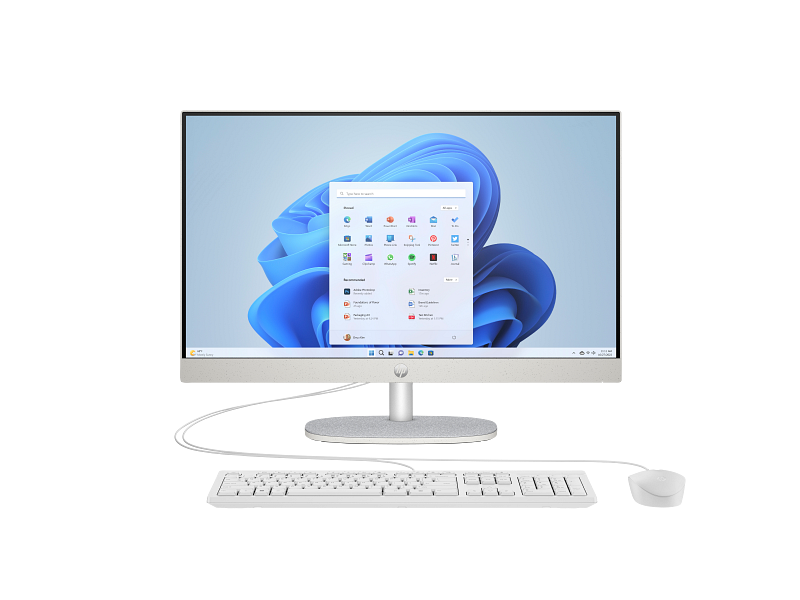 HP All-in-One 24-cr1014ne PC - 23.8" FHD 60Hz Touchscreen - Intel Core Ultra 7 155U - 16GB RAM - 1TB SSD - Shared - WIN 11 PRO K