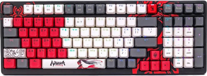 Bloody S98 Naraka Mechanical Switch Gaming Keyboard - BLMS Red Switch ...