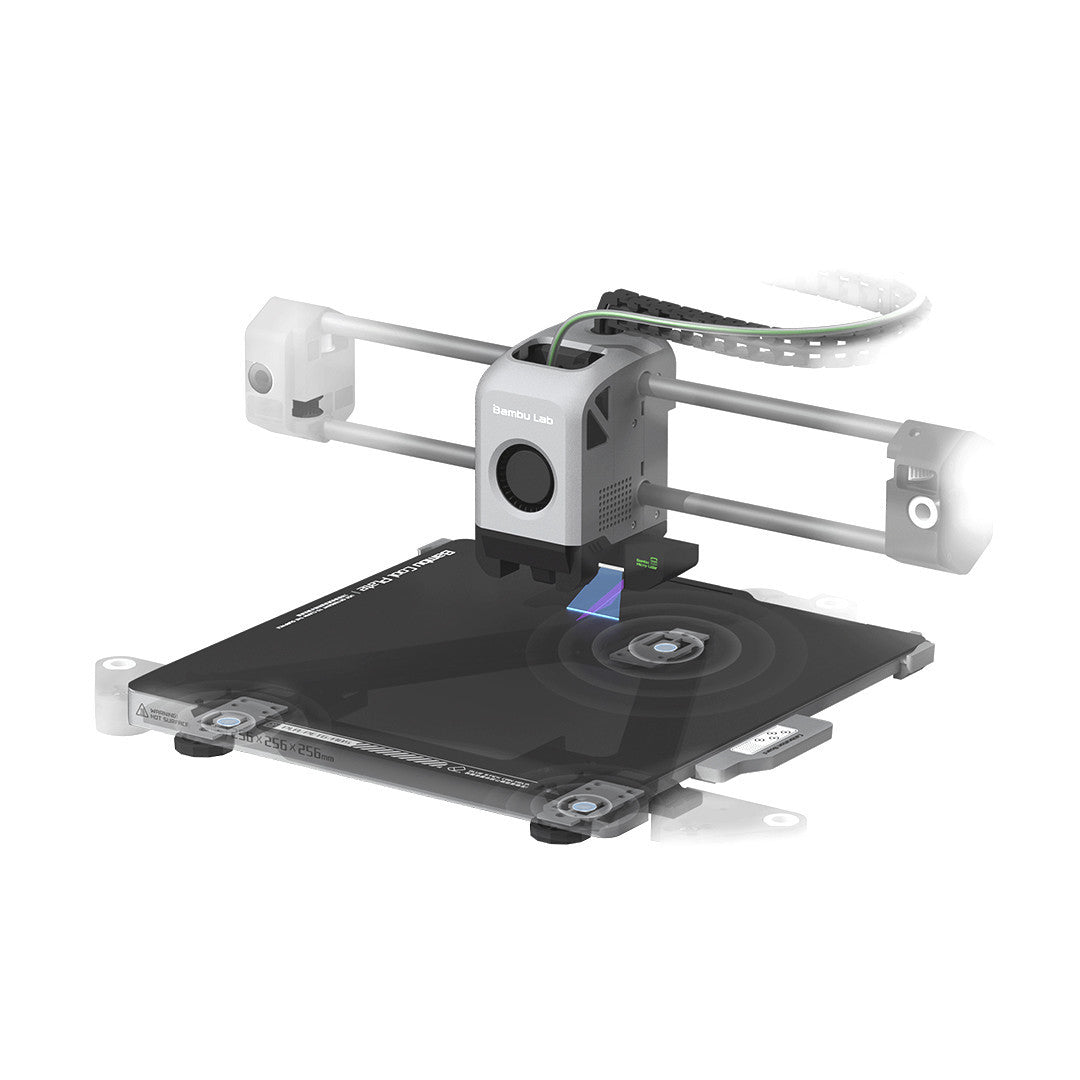 Bambu Lab X1-Carbon 3D Printer – 256×256×256mm Build Volume, 500mm/s Speed, 300°C All-Metal
