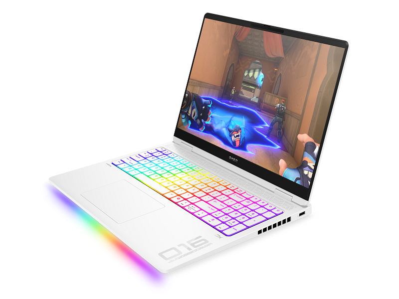 حاسوب محمول للألعاب HP Omen 16-AH0025 بشاشة 16 بوصة 2K 240 هرتز - معالج Core Ultra 9-275HX - ذاكرة عشوائية 32 جيجابايت - قرص تخزين SSD بسعة 2 تيرابايت - بطاقة RTX 5080 بسعة 16 جيجابايت - نظام تشغيل ويندوز 11 برو K