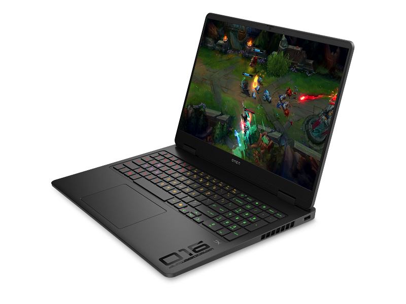 حاسوب محمول للألعاب HP Omen 16-AM0057 بشاشة 16" FHD بمعدل تحديث 165Hz - معالج Core Ultra 7-255H - ذاكرة عشوائية 16GB - قرص تخزين SSD بسعة 512GB - بطاقة رسومات RTX 5070 بسعة 8GB - نظام تشغيل WIN 11 Pro K