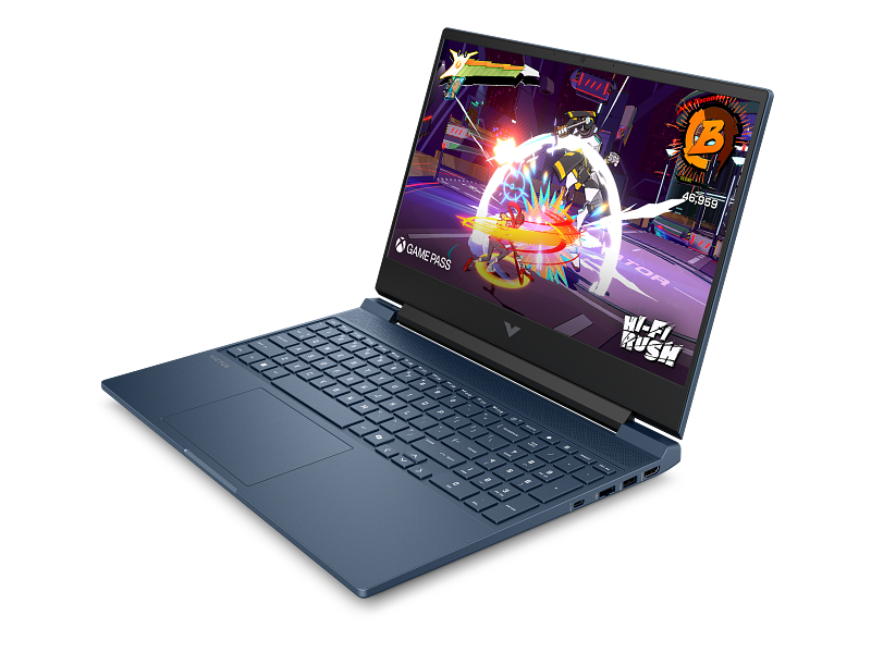 HP Victus 15-fa2087ne 15.6" 144Hz Laptop - Core 7-240H - 16GB RAM - 512GB SSD - RTX 5050 8GB - WIN 11 Pro K (Performance blue)