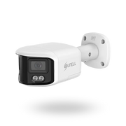 كاميرا Sunell 8MP Panoramic 180° شبكية رصاصية مع كشف الذكاء الاصطناعي وإضاءة مزدوجة ذكية