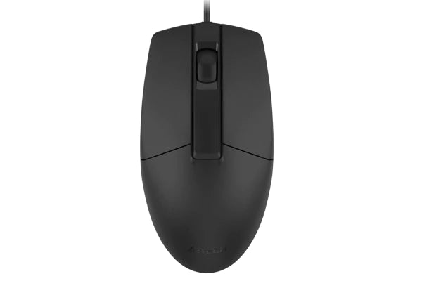 A4Tech Black Wired Mouse | OP-330