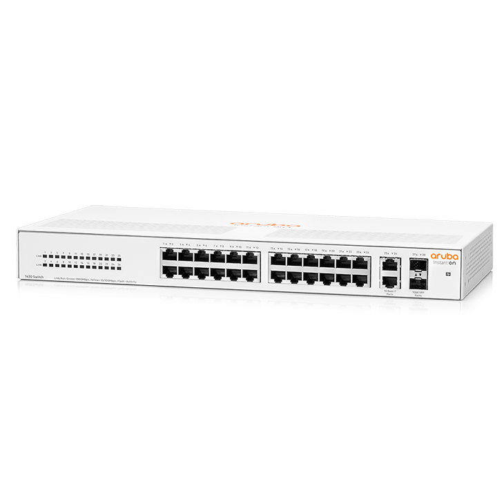 Aruba Instant On 1430 26G 2SFP Switch (R8R50A)