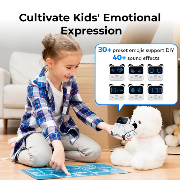 Makeblock Codey Rocky – Interactive Robot Toy for Kids with AI, IoT, a