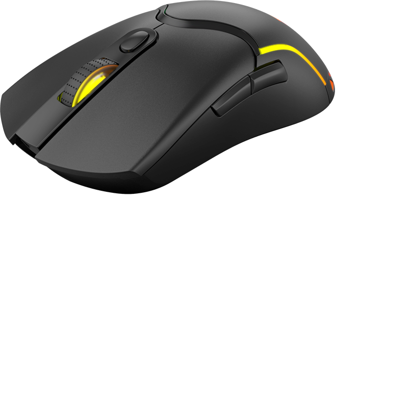 Xtrike Me GW-610 Wired/Wireless Gaming Mouse, Black