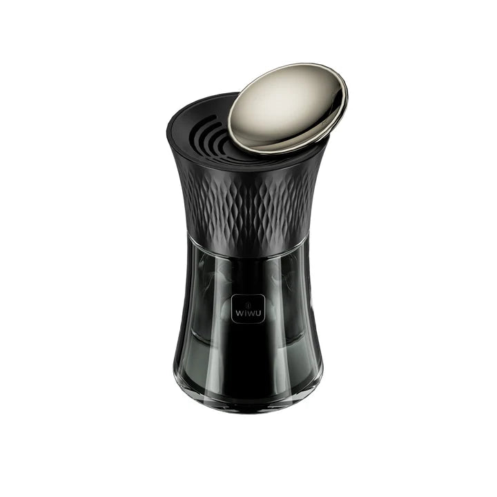 موزع العطور الهوائي WiWU Bloom 800 Wi-Ai800، سعة 100ml، رائحة عطرية قابلة للتعديل بزاوية 360°، معطر للسيارة والمنزل، أسود