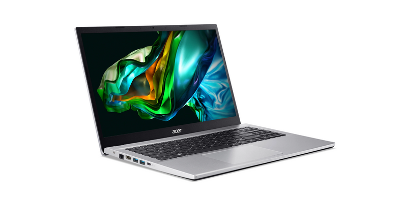 Acer Aspire 3 A315-15.6" Laptop - Ryzen 7 - 5700U - 8GB RAM - 512GB SSD - Shared - WIN 10 PRO K(Silver)