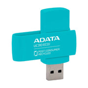 ذاكرة فلاش ADATA UC310 Eco USB بنسبة 35% PCR، USB 3.2 – سعة 128 جيجابايت