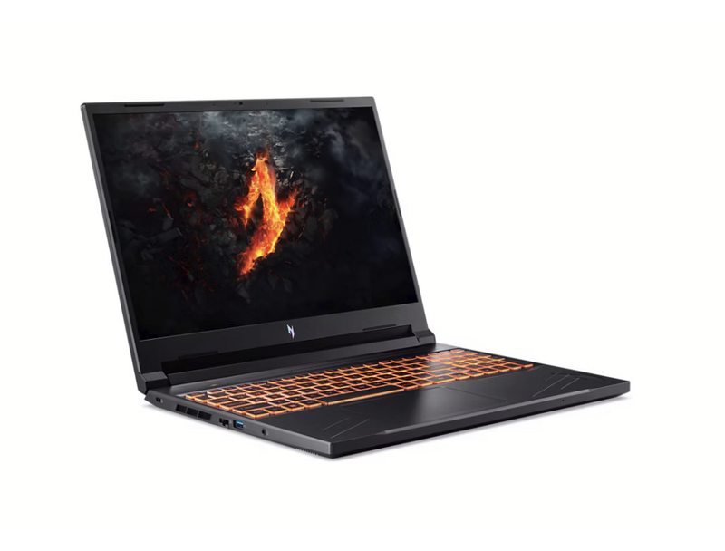 Acer Nitro V 16 Gaming Laptop 16" FHD IPS 165Hz- Ryzen 7  8845HS - 16GB RAM - 512GB SSD -NVIDIA GeForce RTX 4050 6GB -WIN 10 PRO K