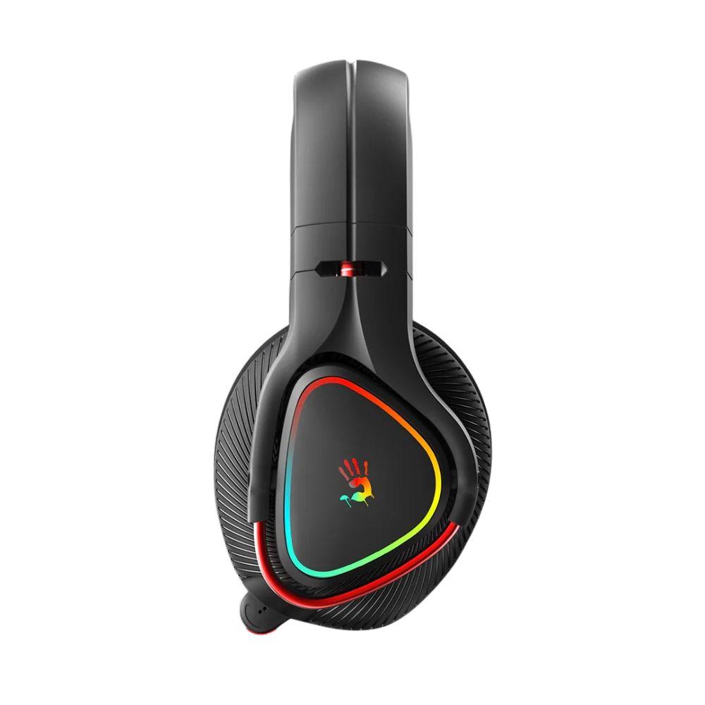 Bloody MR720-RGB Wireless Gaming Headset — 2.4G & Bluetooth 5.3, 50mm Drivers, Noise-Canceling Mic, 65h Battery, RGB