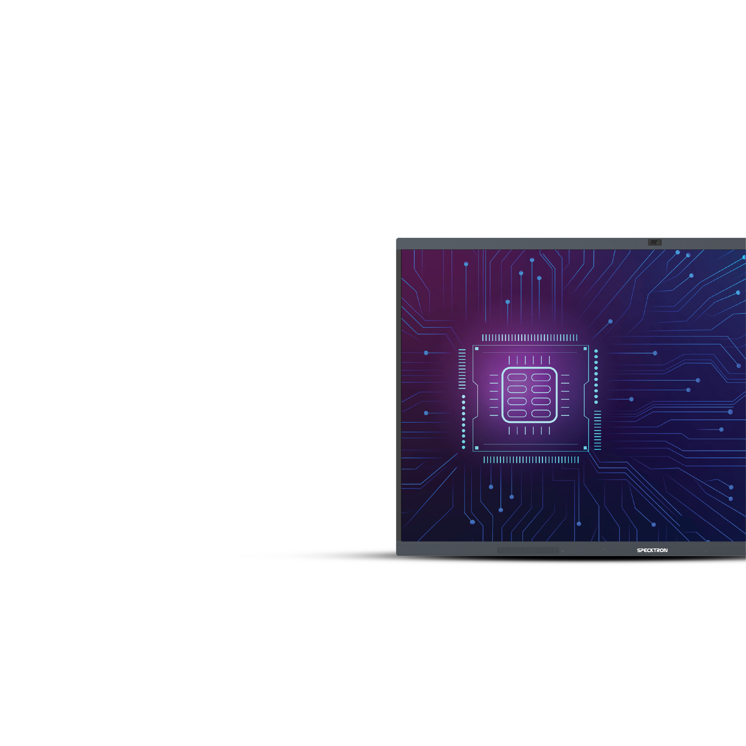 Specktron UDX-S2 Pro Series شاشة تفاعلية 75 بوصة بدقة 4K – لوحة ذكية متعددة اللمس مع نظام أندرويد 14 وWindows، وكاميرا AI بدقة 50 ميجابكسل، ومشاركة لاسلكية BYOM