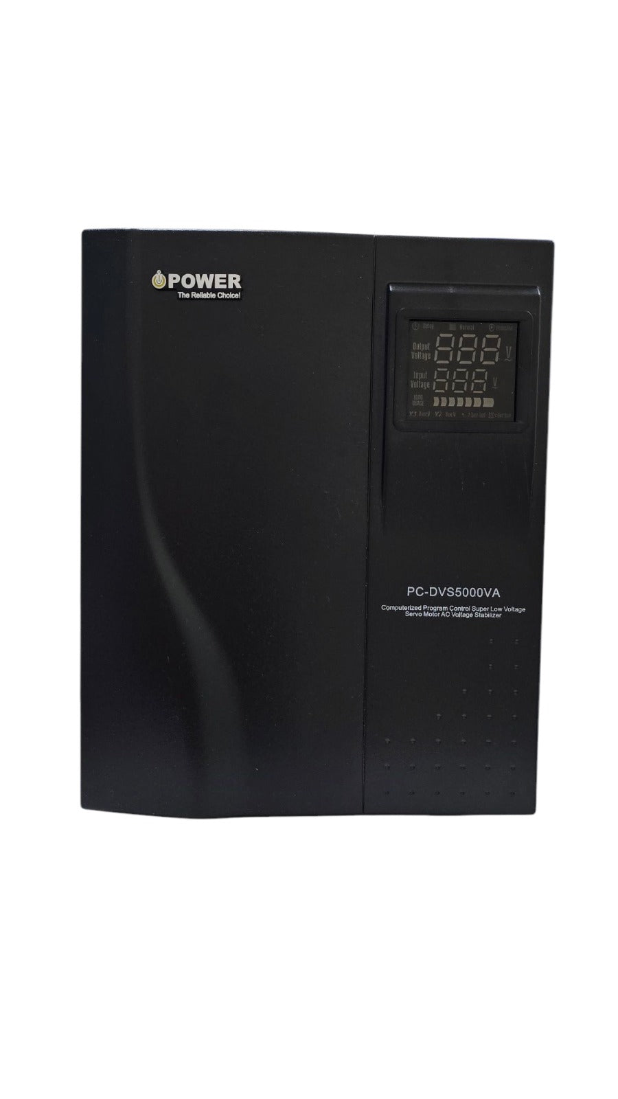 جهاز تنظيم جهد iPower AVR - DVS بقوة 3K/5K/8K VA مع محرك سيرفو