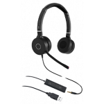 VT7600-D Dual-Ear Headset with Noise-Canceling Microphone and QD Cable for Office and Call Center Applications