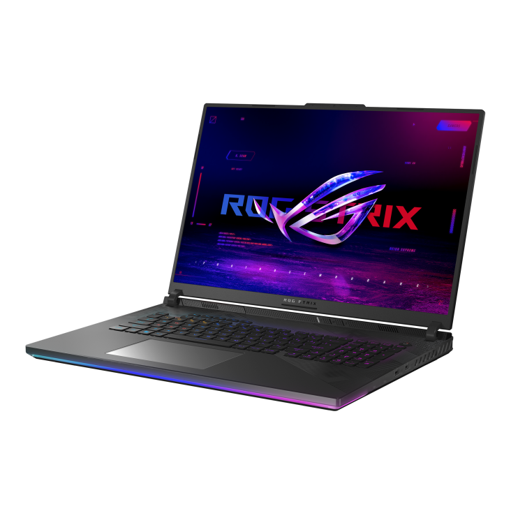 لاب توب ASUS ROG Strix SCAR 18 G834JZR-N6056 مقاس 18 بوصة WQXGA 2.5K 240 هرتز - Core i9-14900HX - ذاكرة وصول عشوائي 32 جيجابايت - SSD 1 تيرابايت - RTX 4080 12 جيجابايت - ويندوز 10 Pro K