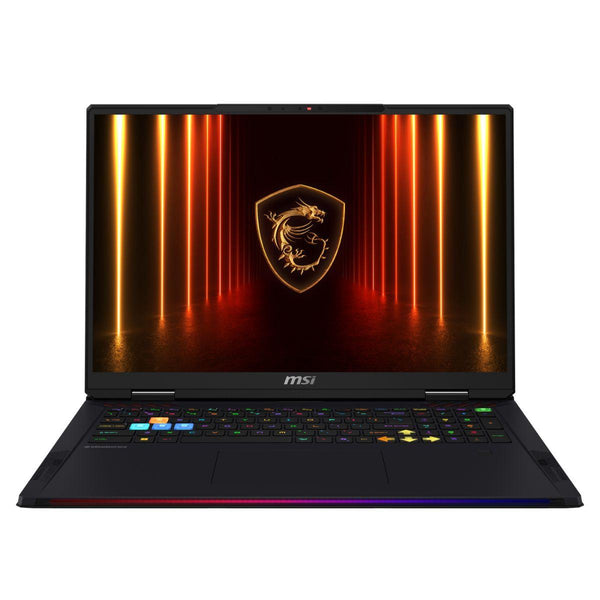 MSI Raider 18 HX AI A2XWIG-060AE 18” UHD+ MiniLED 120Hz Laptop- Core Ultra 9 275HX - 64GB DDR5 RAM - 2TB SSD - RTX 5080 16GB - Win 11