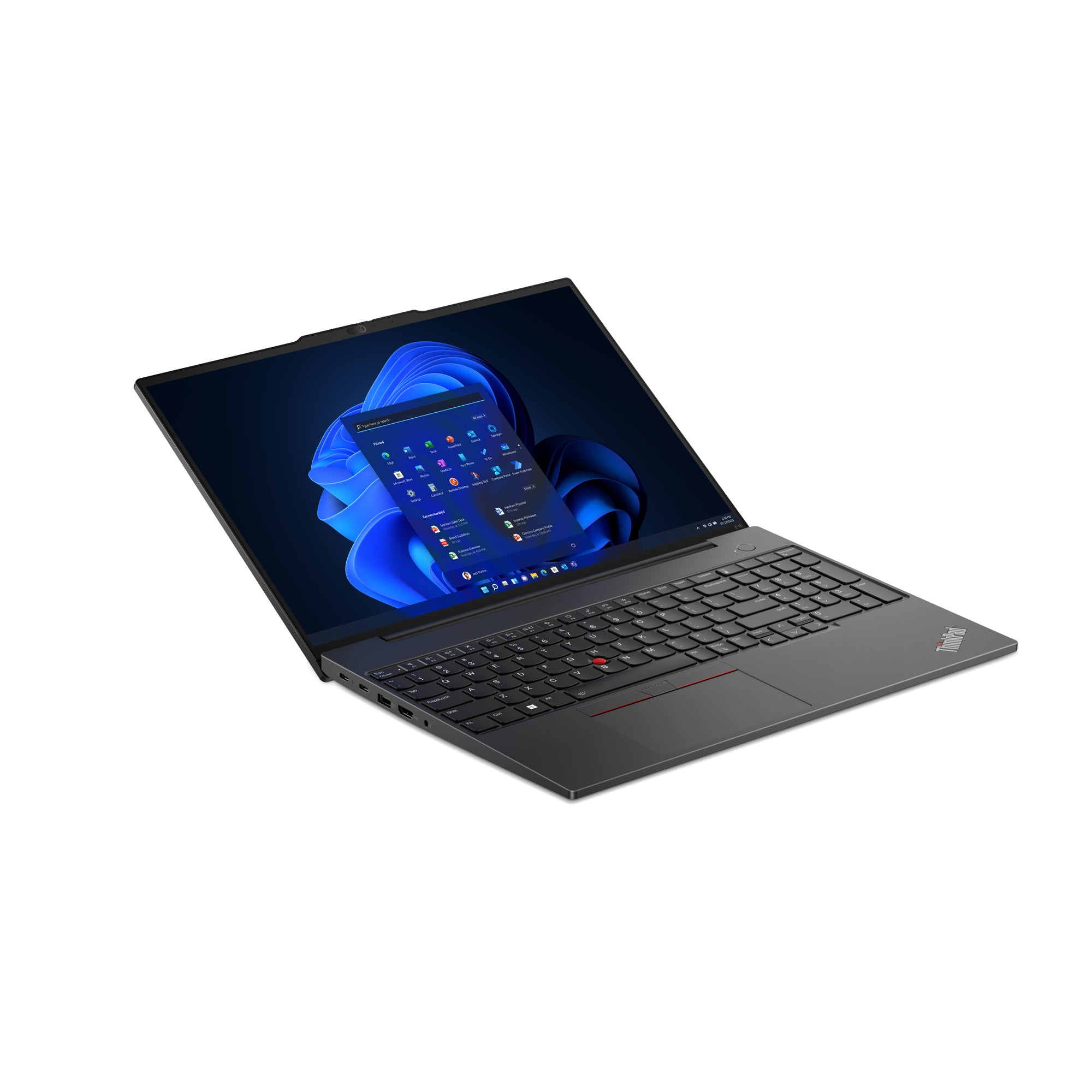 لابتوب لينوفو ثينك باد E16 من الجيل الأول، شاشة 16 بوصة، معالج كور i5-13420H، ذاكرة وصول عشوائي (RAM) سعة 8 جيجابايت، قرص تخزين SSD سعة 512 جيجابايت، نظام ويندوز برو كيه