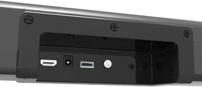 مكبر صوت HP DHS-9100، 3 قنوات (6 وحدات)، اتصال بلوتوث 5.0 فولت، 4 × 15 وات 52 مم تردد كامل و2 × 15 وات 59 مم تردد منخفض، حساسية إدخال AUX 400 مللي فولت، أسود