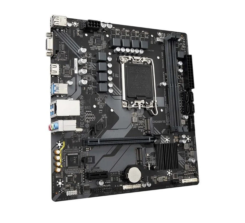جيجابايت B760M H DDR4 (rev. 1.0) Intel B760 LGA 1700 Micro ATX