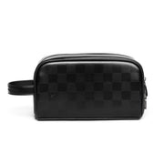 WiWU Phantom Fingerprint Lock Pouch, High-Precision Biometric Lock, PU Leather Travel Organizer Bag, Scratch-Resistant Lining, 28 × 12.5 × 9 cm