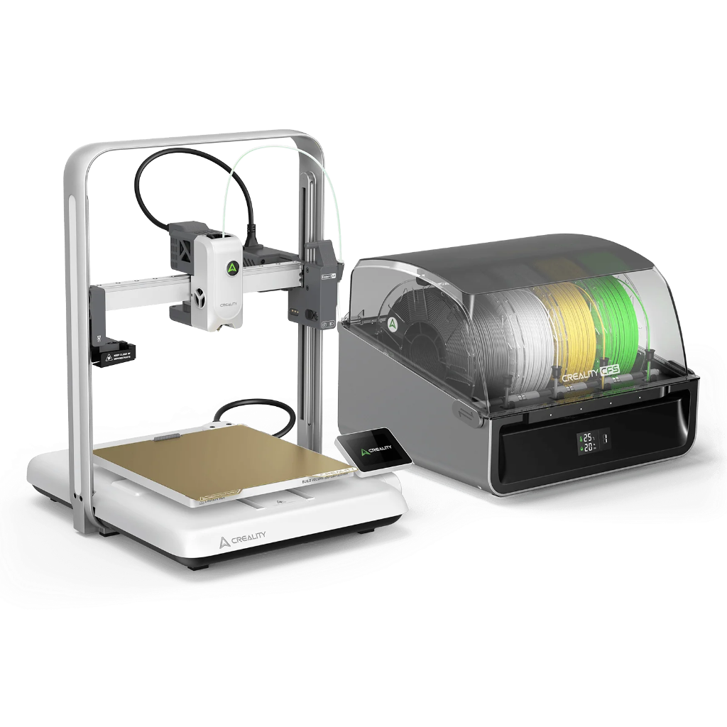 Creality Ender-3 V4 Combo 3D Printer with CFS – 220 × 220 × 235 mm Build Volume, 500 mm/s Speed, 300°C All-Metal Hotend, Direct Drive Extruder, Auto Calibration, Up to 16-Color Printing