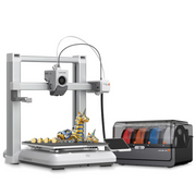 طابعة ثلاثية الأبعاد Anycubic Kobra 4 Combo، 260×260×260 مم، 600 مم/ث، نظام ACE 2 Pro بأربعة ألوان، فوهة بدرجة حرارة 300°C، تسوية تلقائية، كاميرا بالذكاء الاصطناعي