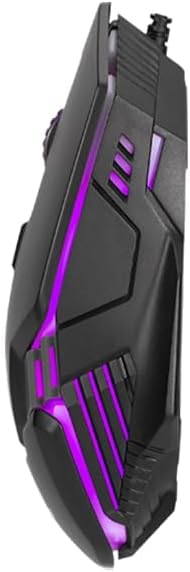 XTRIKE ME GM 110 Wired Gaming Mouse, Elite RGB, Black/Grey/Red/Blue
