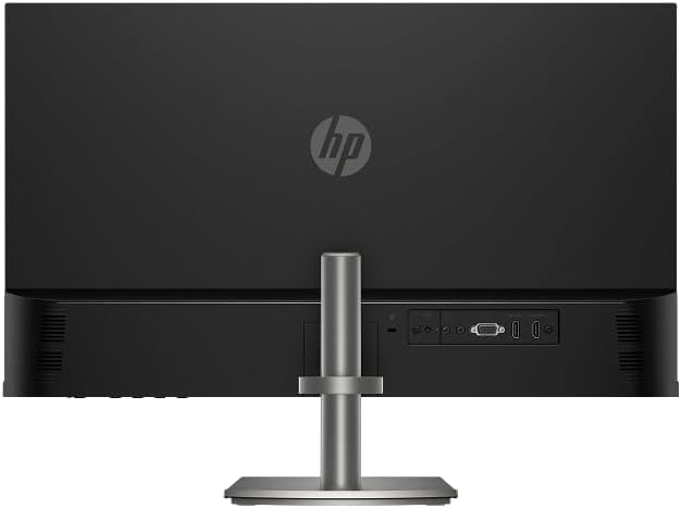 HP S5 527DA 27" FHD Monitor , Built-in Dual Speakers , Height Adjustable Stand , 75Hz IPS Display , Anti-Glare & Low Blue Light , HDMI & VGA Connectivity