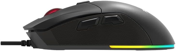 XTRIKE ME GM316 RGB Gaming Mouse - Optical Sensor 7,200 DPI - Detachable Top Covers - Lightweight Only 67G