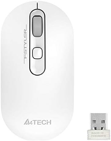 ماوس وايرلس A4TECH FG20 2.4G - أبيض