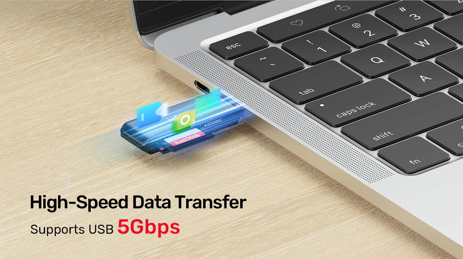 UNITEK USB-C Card Reader