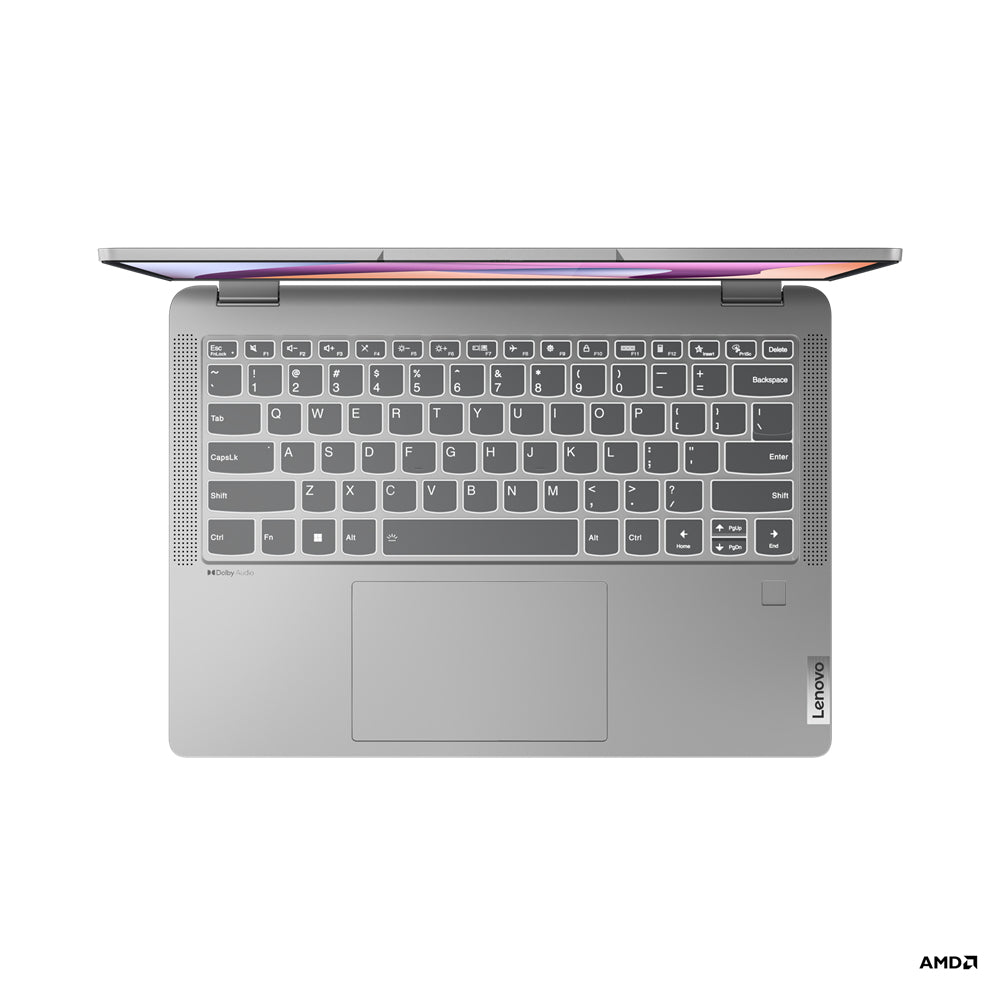 لاب توب Lenovo IdeaPad Flex 5 14ABR8 مقاس 14 بوصة - Ryzen 7-7730U - رام 16 جيجابايت - SSD 512 جيجابايت - مشترك - ويندوز 11 (رمادي قطبي)