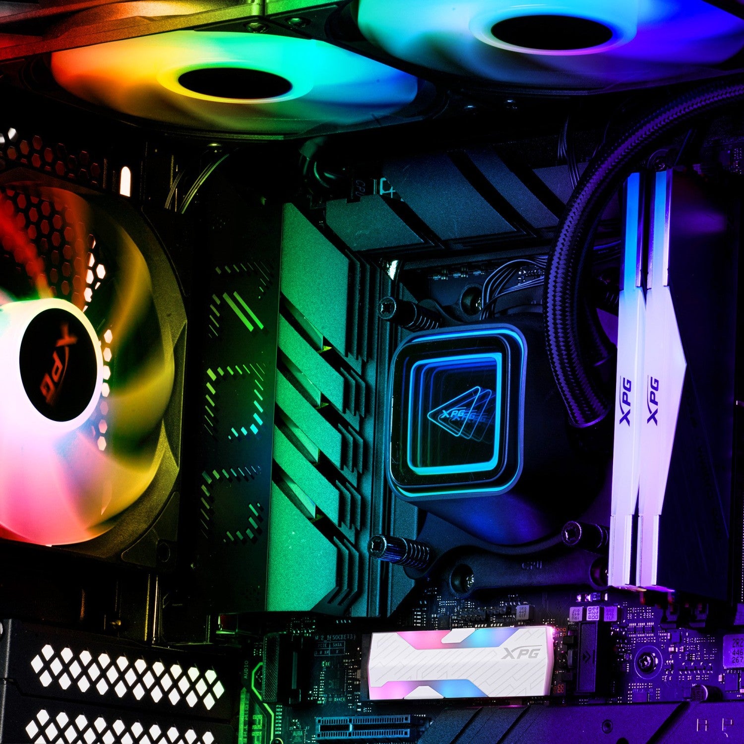 XPG SPECTRIX S65G 2TB PCIe Gen4 x4 NVMe M.2 2280 SSD – Up to 6,000/5,000 MB/s, 640 TBW, 5-Year Warranty