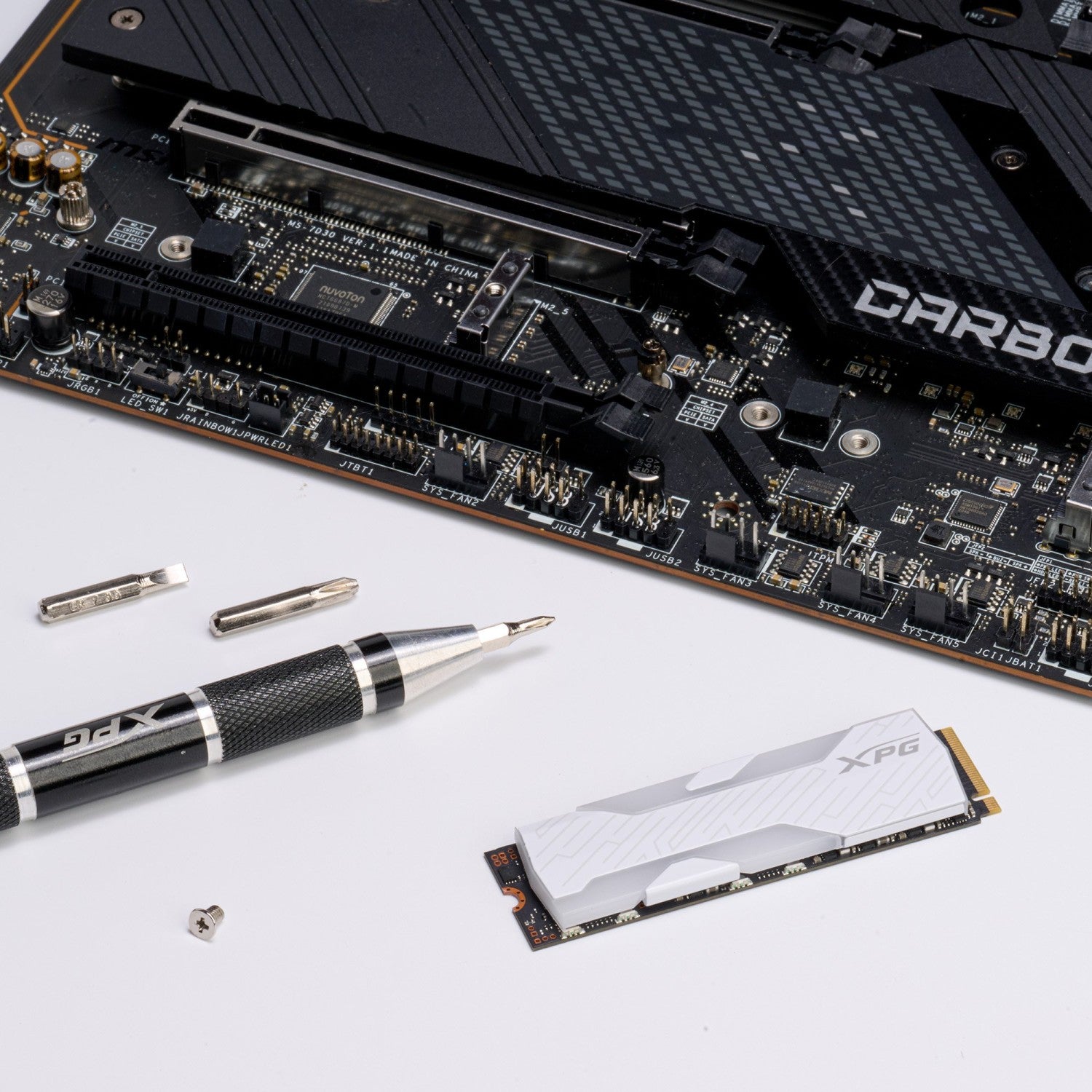 XPG SPECTRIX S65G 2TB PCIe Gen4 x4 NVMe M.2 2280 SSD – Up to 6,000/5,000 MB/s, 640 TBW, 5-Year Warranty