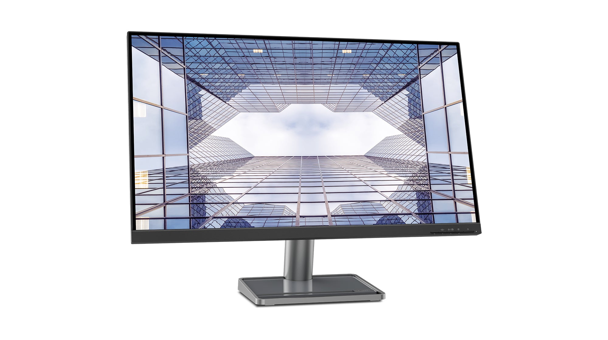 شاشة Lenovo L32p‑30 - شاشة IPS مقاس 31.5 بوصة بدقة 4K (3840×2160)، ومنفذ USB-C 75 وات PD، و90% DCI‑P3، وتقنية AMD FreeSync، ودقة 10 بت، و4 مللي ثانية، وتردد 60 هرتز، و4 منافذ USB‑A