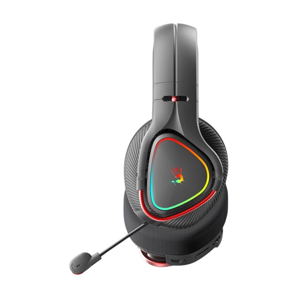 Bloody MR720-RGB Wireless Gaming Headset — 2.4G & Bluetooth 5.3, 50mm Drivers, Noise-Canceling Mic, 65h Battery, RGB