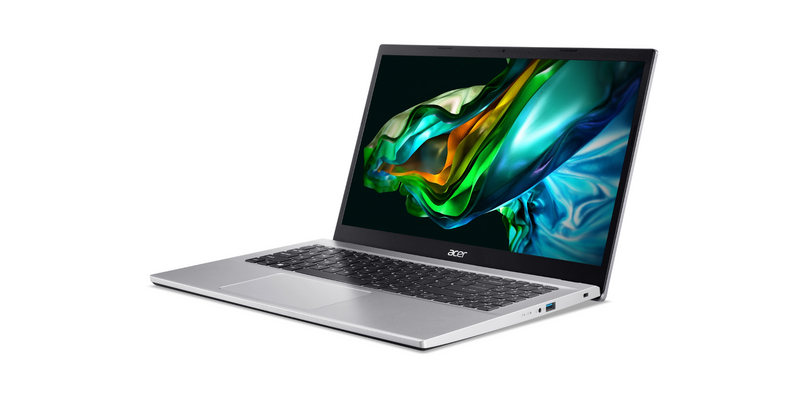 Acer Aspire 3 A315-15.6" Laptop - Ryzen 7 - 5700U - 8GB RAM - 512GB SSD - Shared - WIN 10 PRO K(Silver)