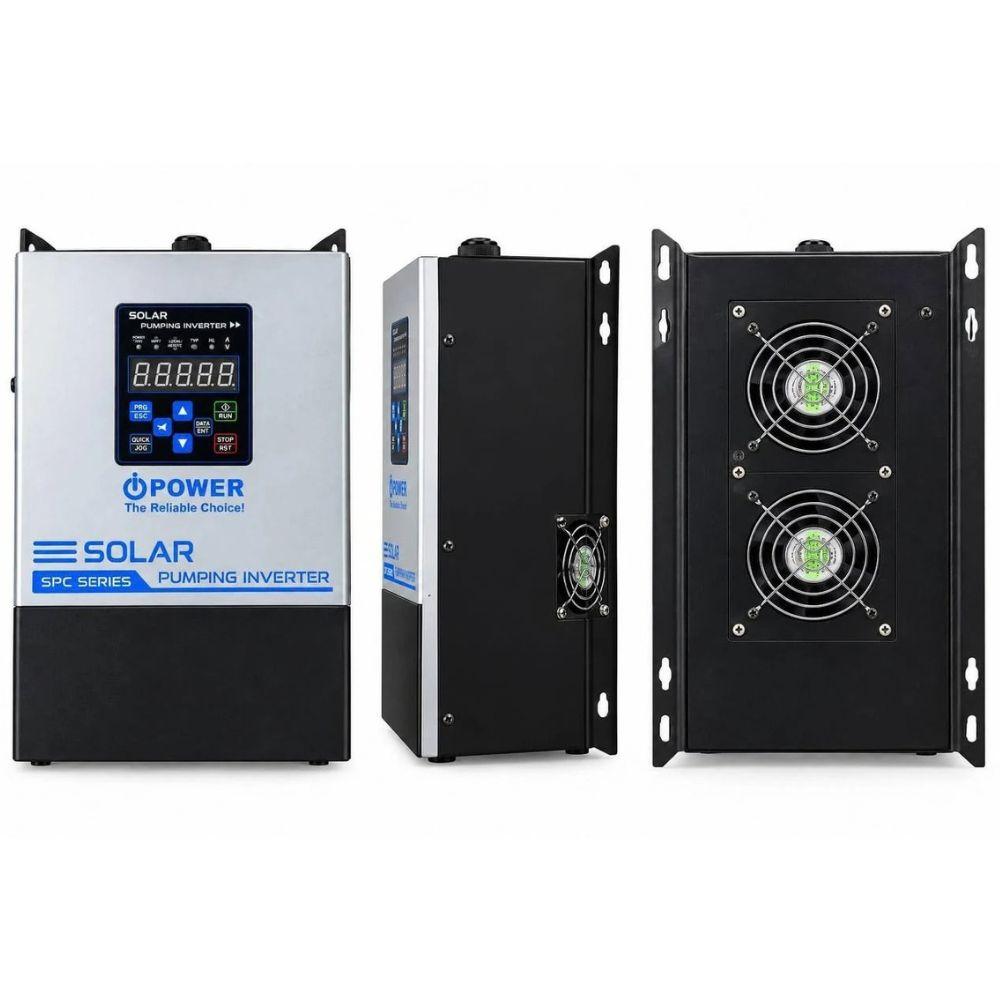 iPower Solar Pump Inverter 3-Phase 380–440VAC, MPPT 300–750V, 7.5kW to 37kW Solar Water Pump Controller