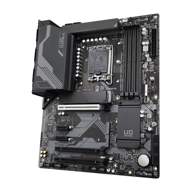 GIGABYTE Z790 UD ATX Motherboard – Intel LGA1700, DDR5, PCIe 5.0, Triple M.2, USB-C, 2.5GbE LAN, EZ-Latch, Smart Fan 6