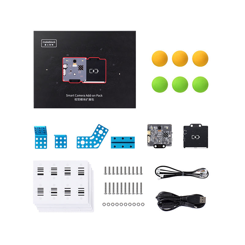 Makeblock Smart Camera Add-on Pack for mBot2 – Vision Technology for Object Recognition & Tracking