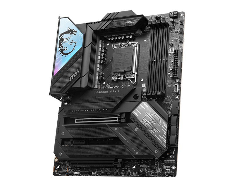 MSI MPG Z790 CARBON MAX WIFI II Motherboard with 5G and Wi-Fi 7 Support