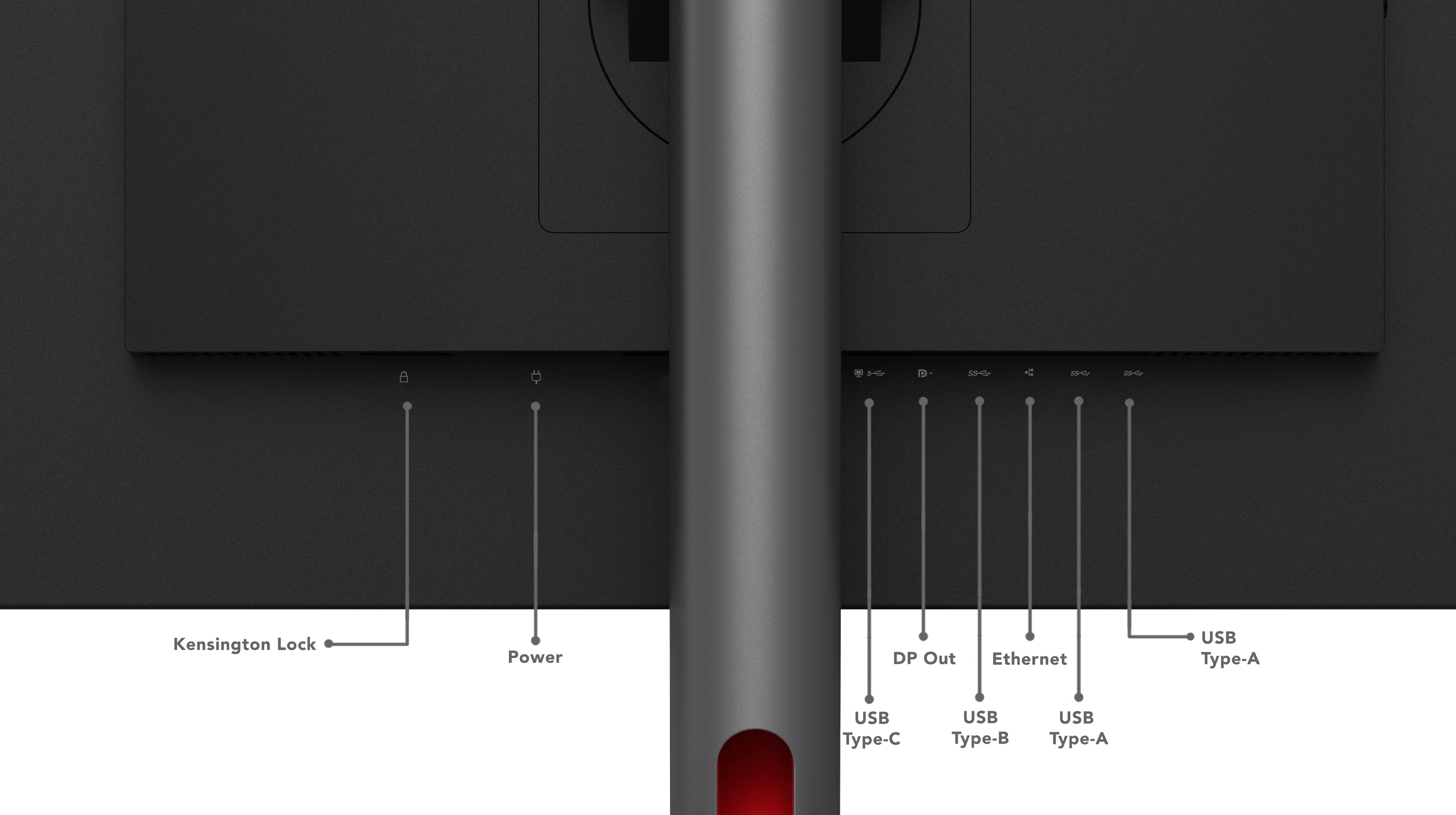 شاشة Lenovo ThinkVision P27h‑30 - شاشة IPS QHD مقاس 27 بوصة، 99% sRGB/95% DCI‑P3، 10 بت، USB‑C 100 واط PD، إيثرنت، KVM، HDR10، معايرة من المصنع
