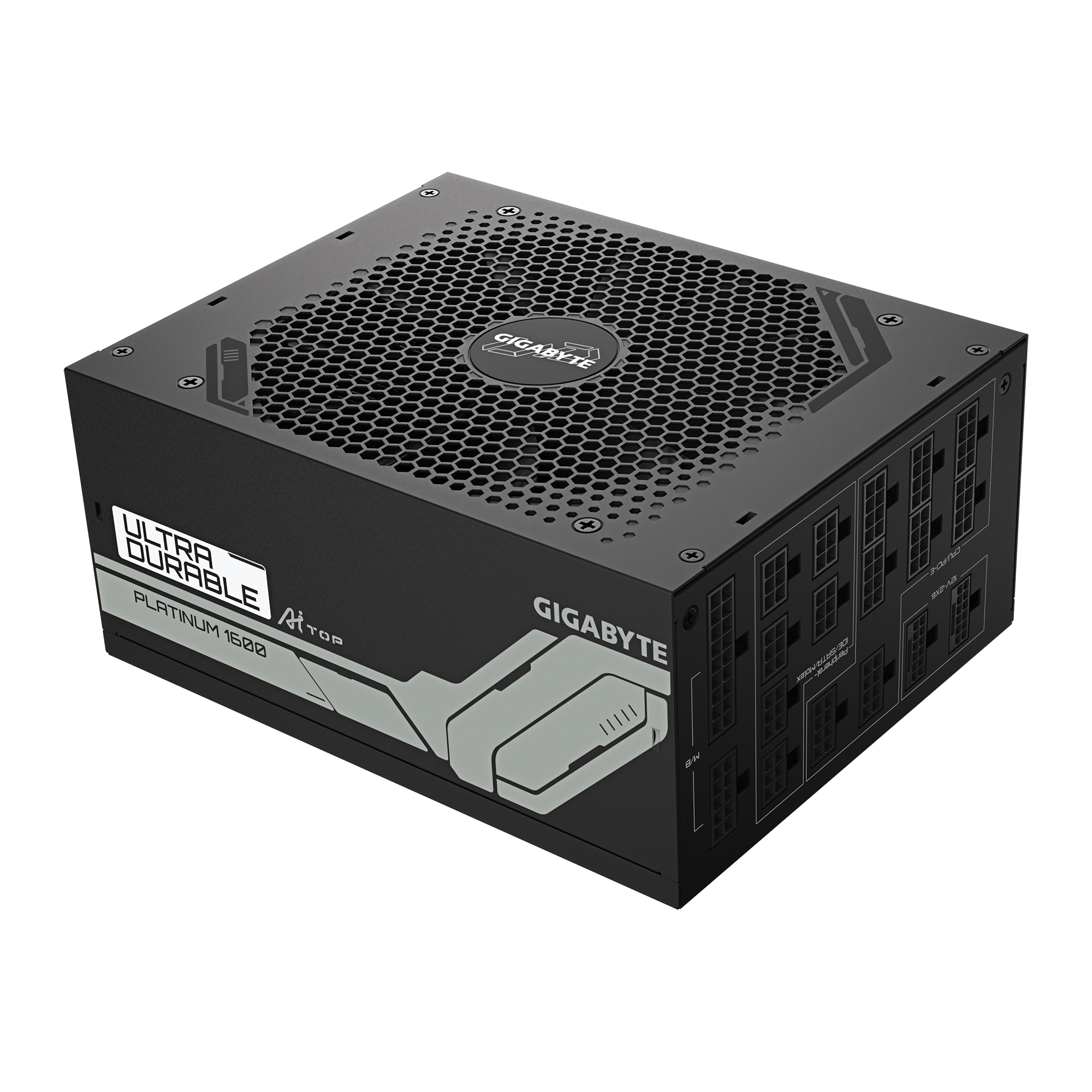 GIGABYTE GP-UD1600PM PG5 AI TOP PSU – 1600W, ATX 3.1, PCIe Gen5 Ready, 80+ Platinum, Fully Modular